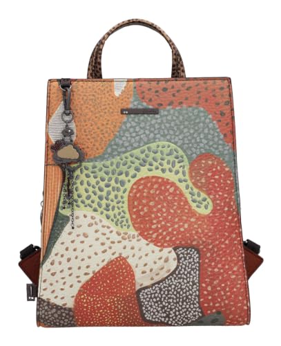 Anekke Odyssey zaino quadrato multicolore 25x29x9 cm