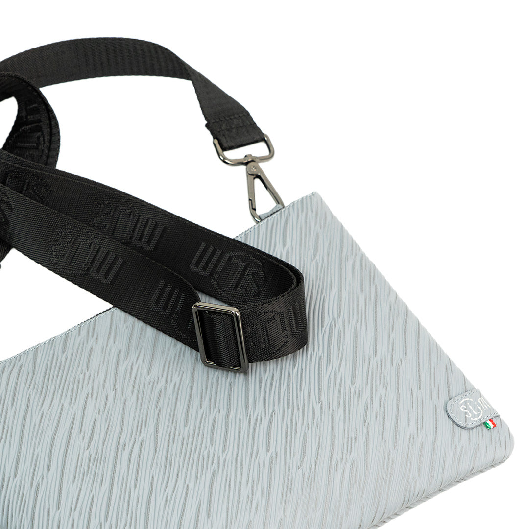 SLim Pochette Tracolla Tessuto Regolabile tracolla