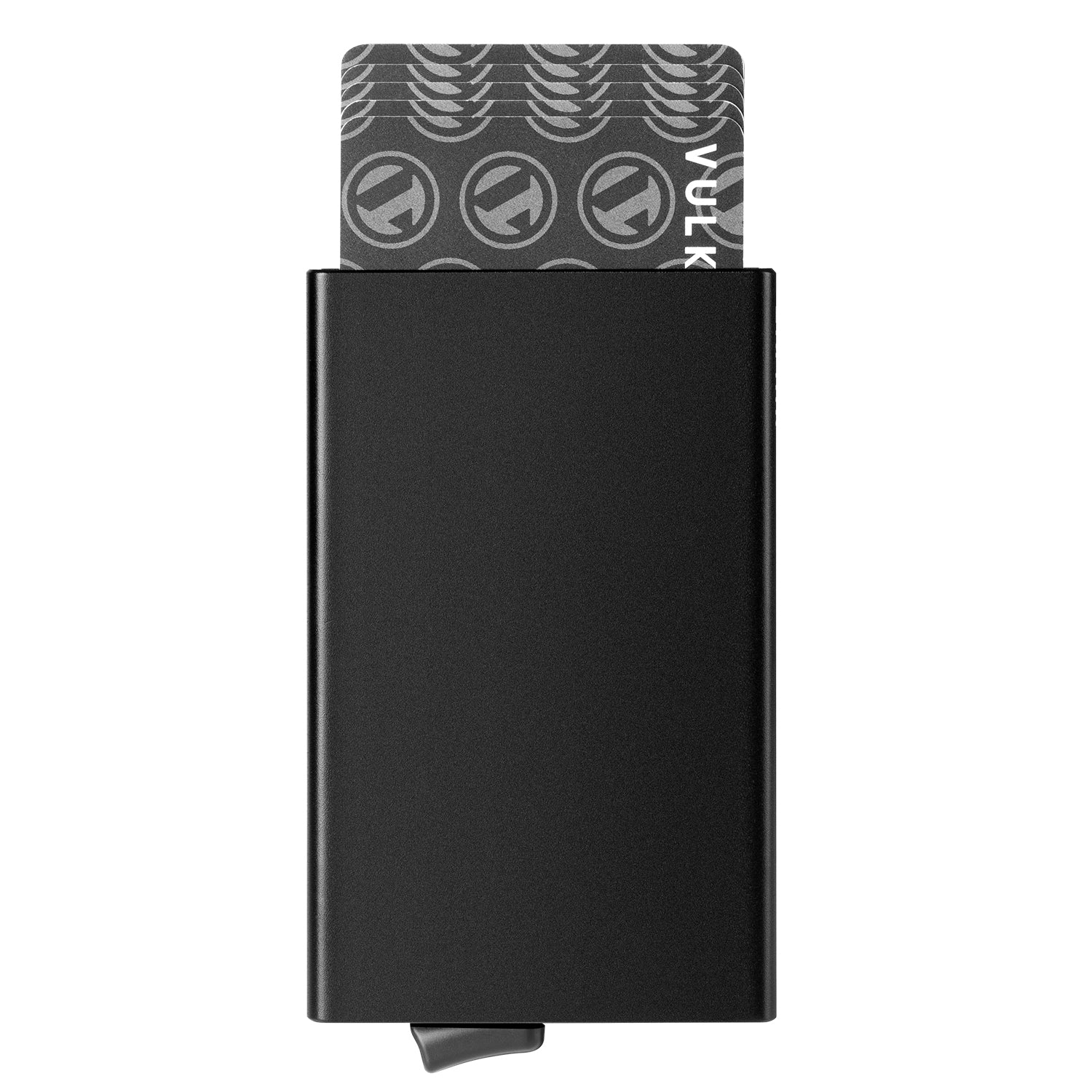 VULKIT VC102 Portacarte Alluminio Nero 10 Carte