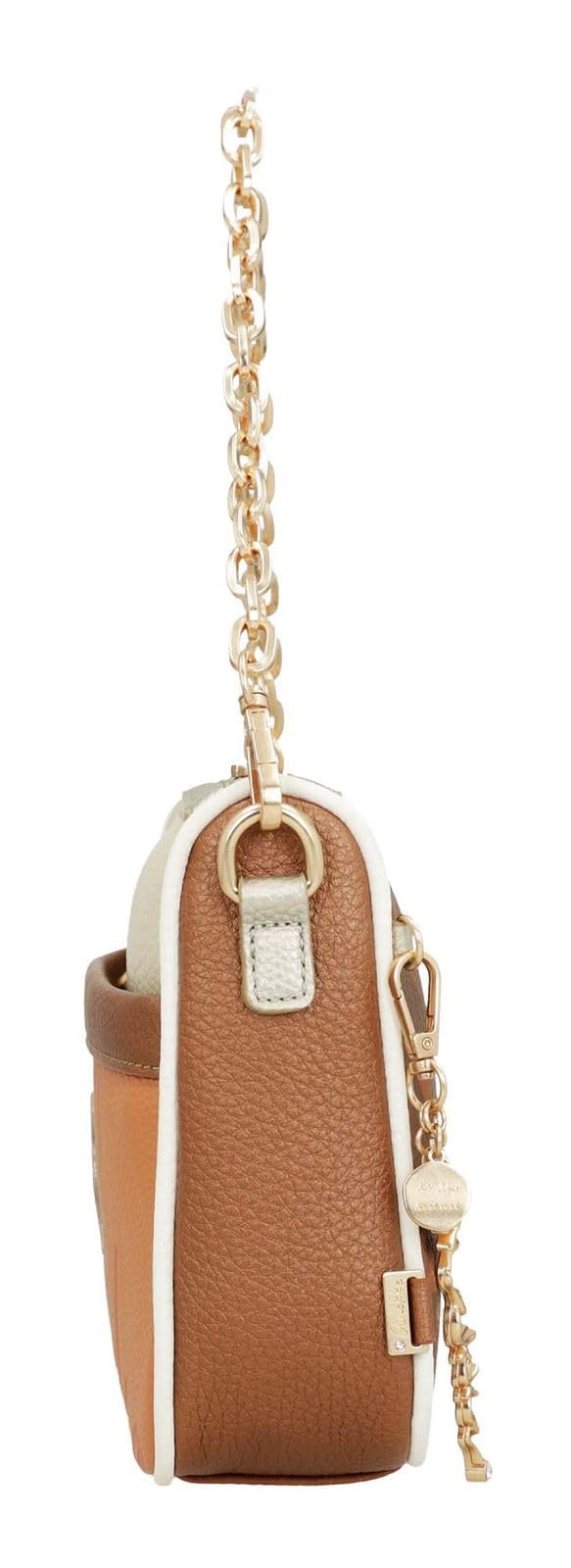 Anekke Essentials Borsa a Tracolla Corallo con Stampa