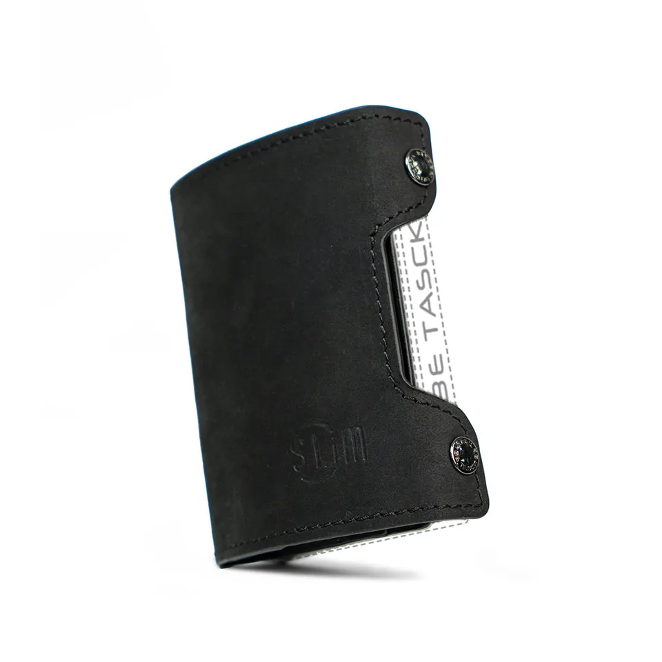 SLim Be Tasck Cover Pelle Crazy Horse Nero