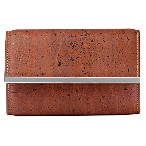 Corkor Bags pochette sughero rossa S sera matrimonio vegana