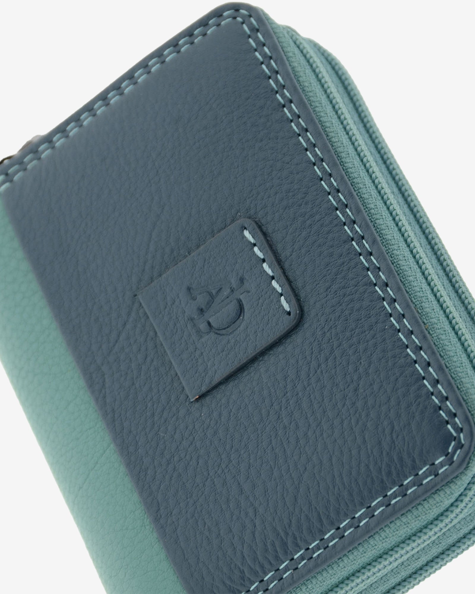 Adapell Annette 4162 portacarte pelle doppia cerniera nero