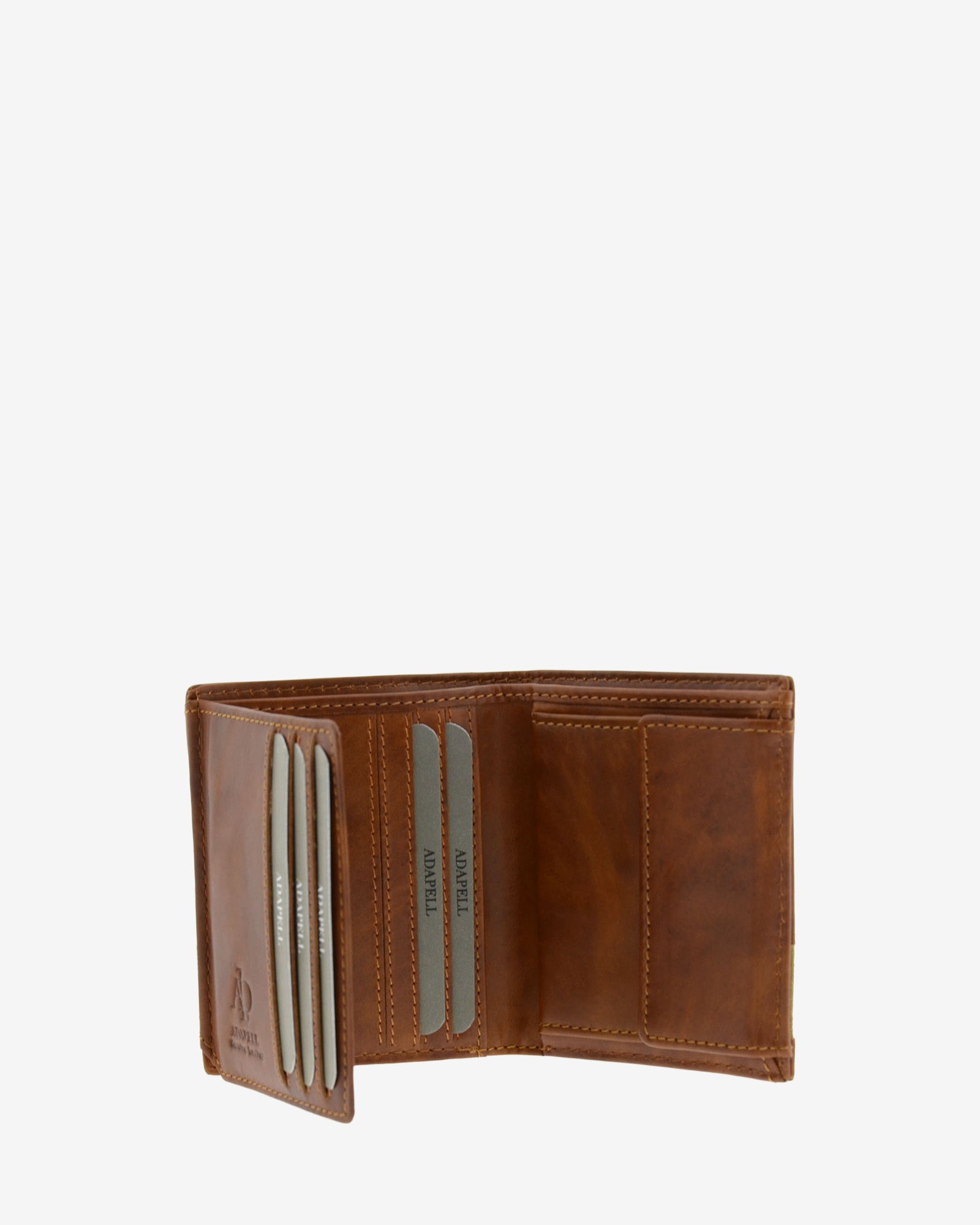 Adapell Range 1617 portafoglio uomo cuoio verticale RFID