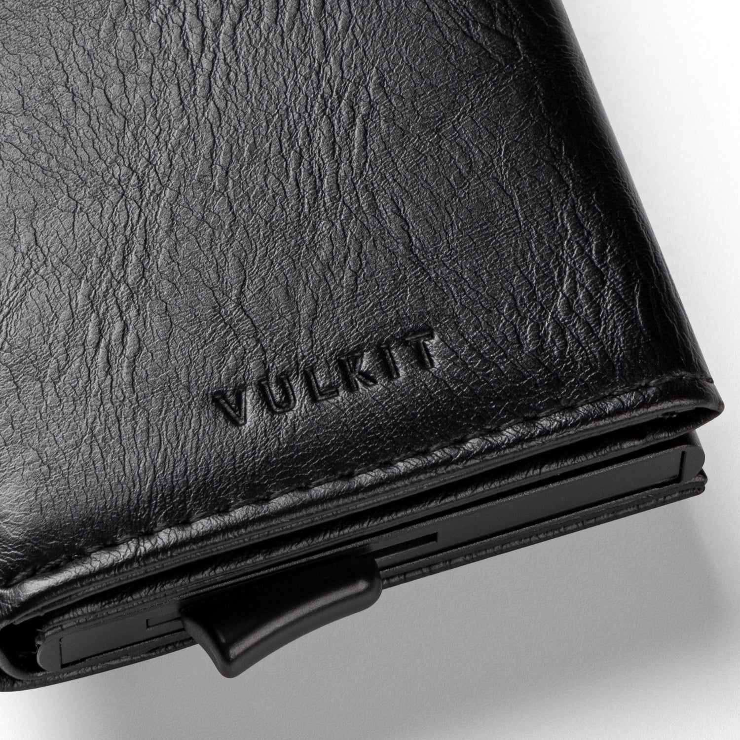VULKIT Pop Up VC203 portafoglio slim RFID nero carbon