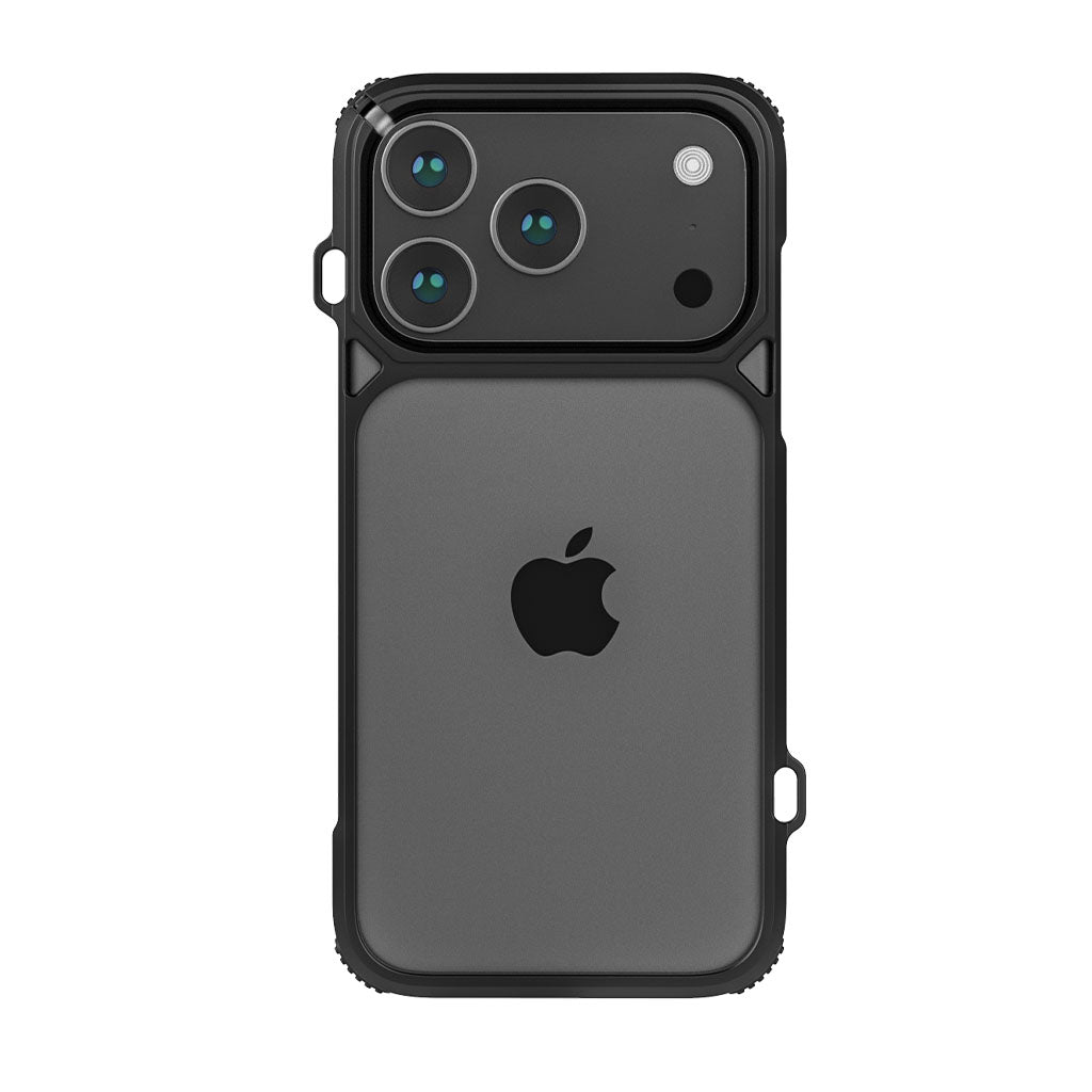 Dango Adapt Covert Case iPhone 17 Pro custodia Satin Silver alluminio