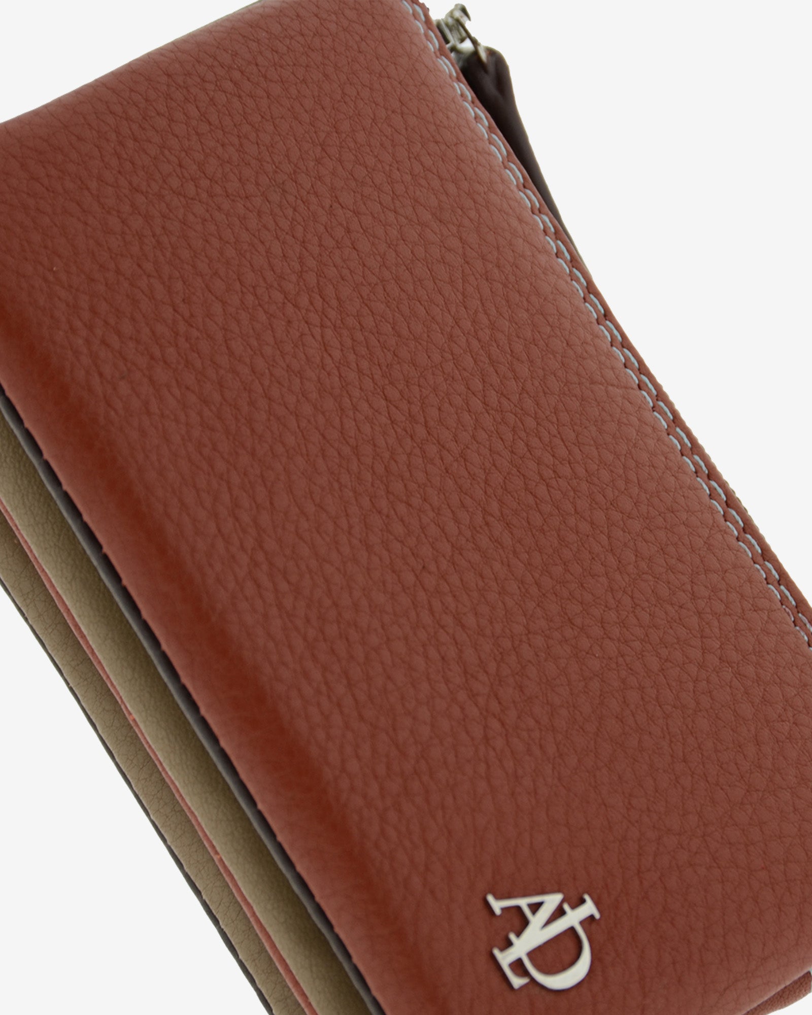 Adapell Affinità portamonete pelle bronzo zip