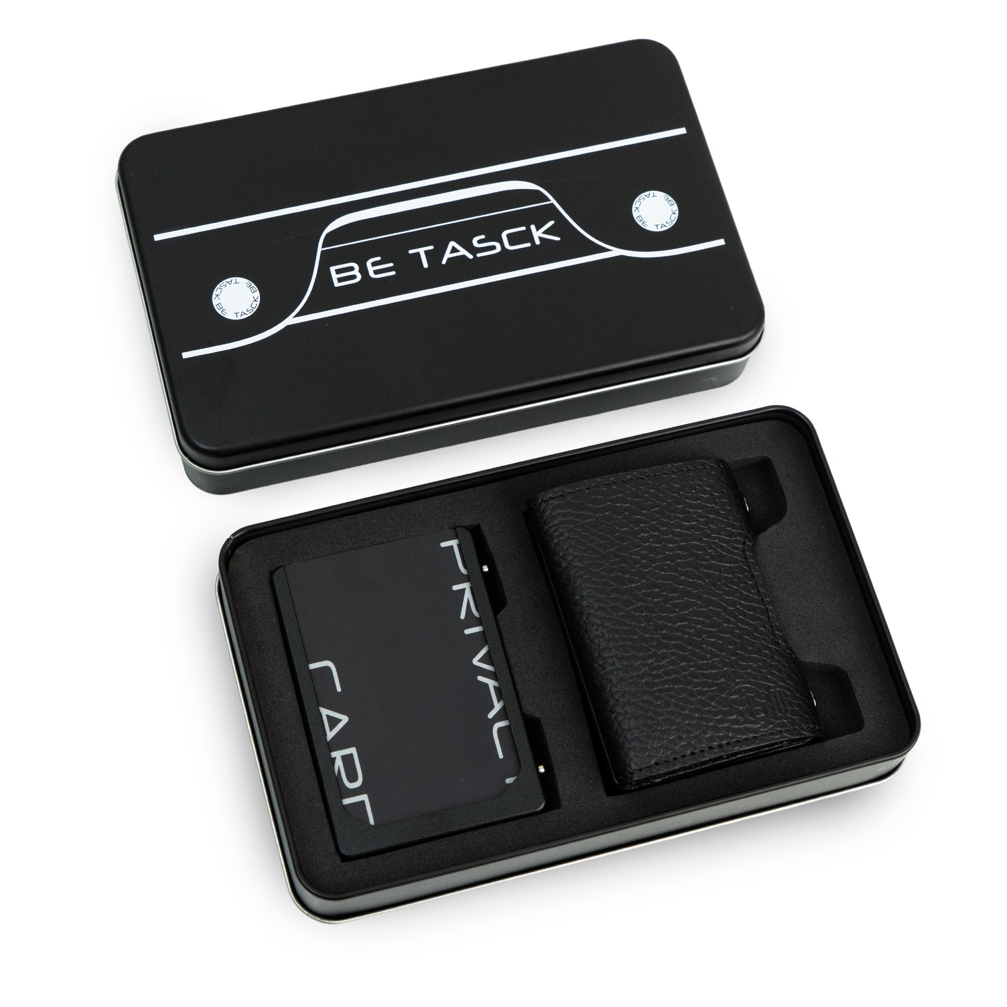SLim Be Tasck Bottalato Nero Frame Nero portafoglio