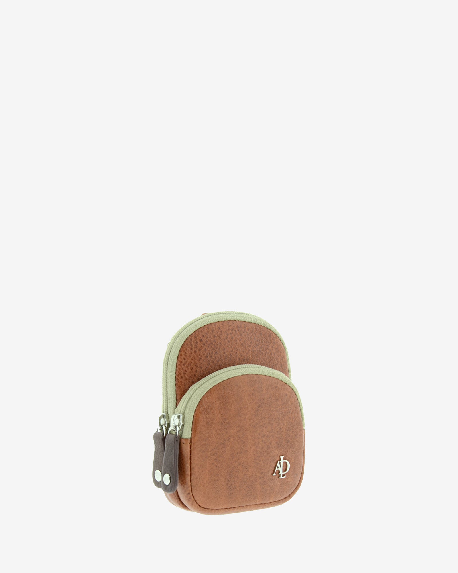 Adapell Básicos 8077-V portamonete pelle marrone
