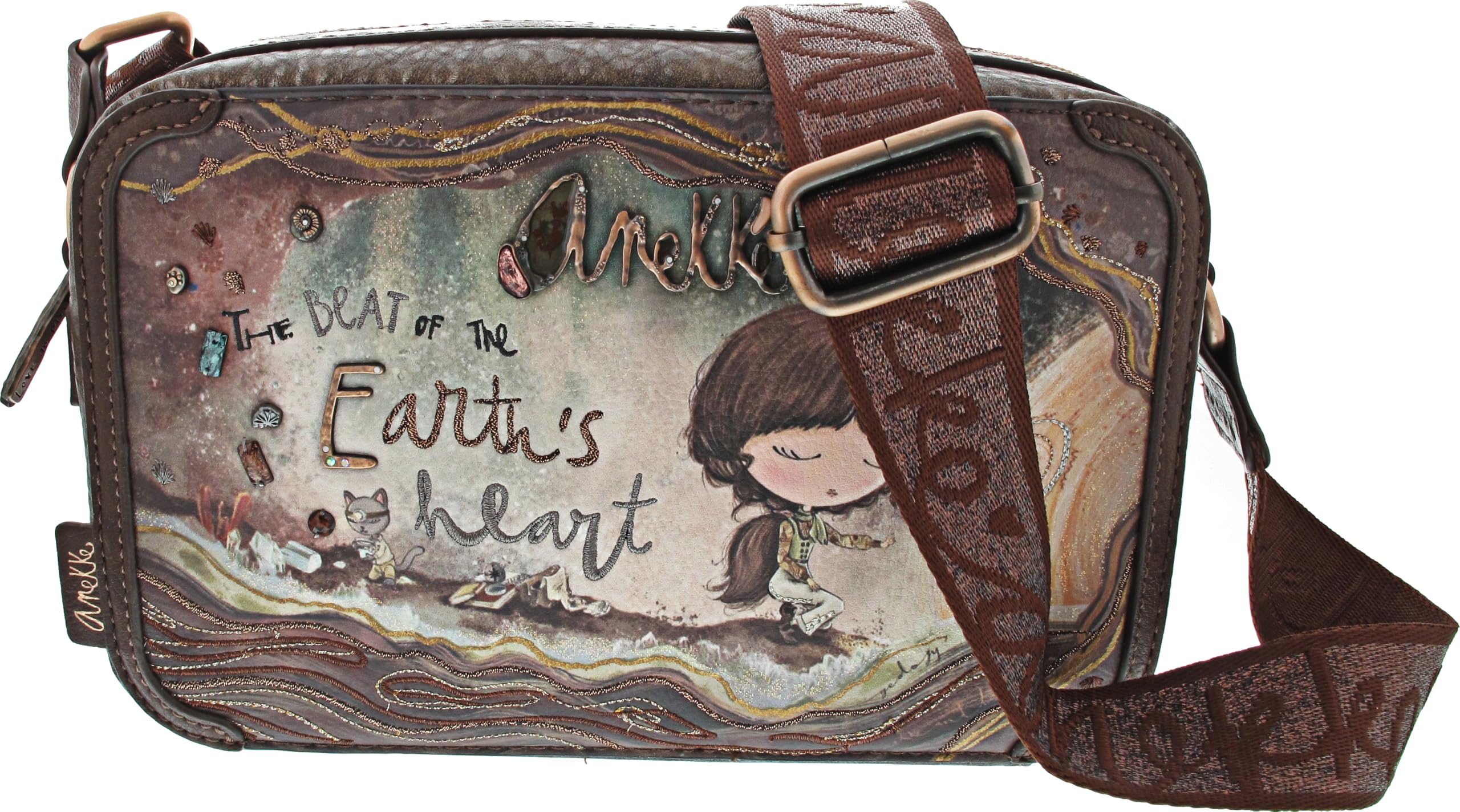 Anekke Core Borsa Tracolla Rettangolare 24x15,5x8 Donna
