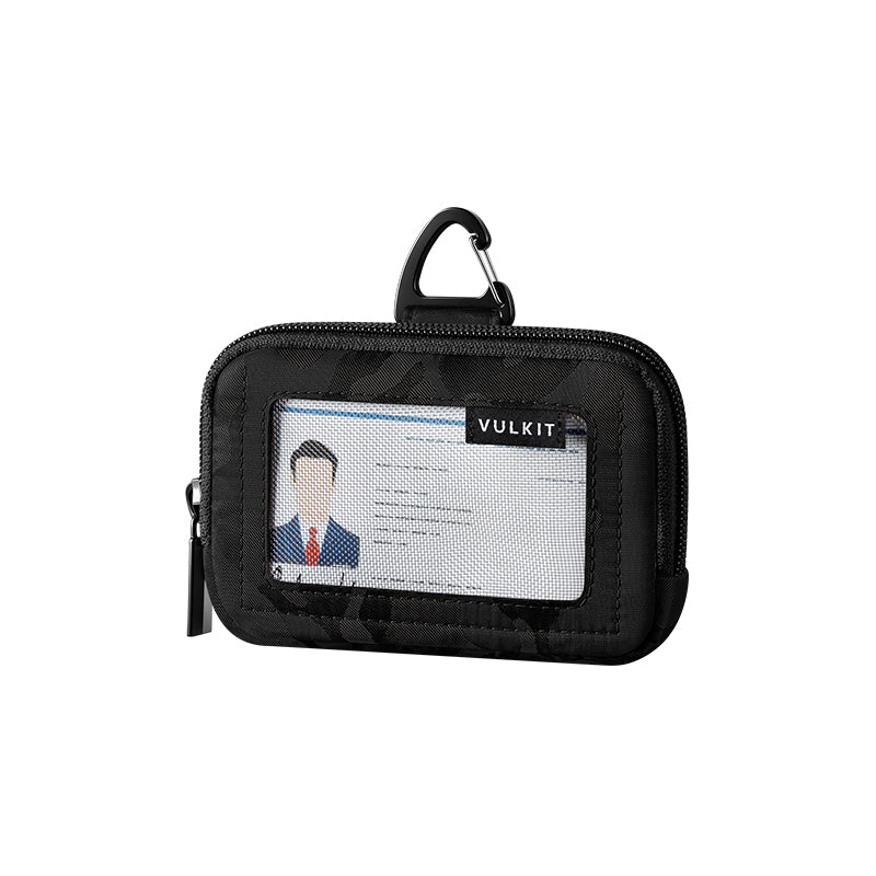 VULKIT Multifunctional VW156 portamonete RFID nero