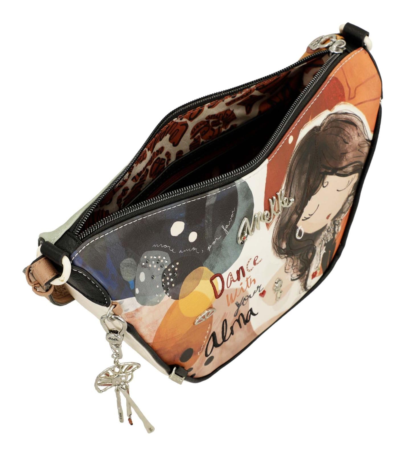 Anekke Alma Borsa Ovale 28x18 Tracolla Sottile