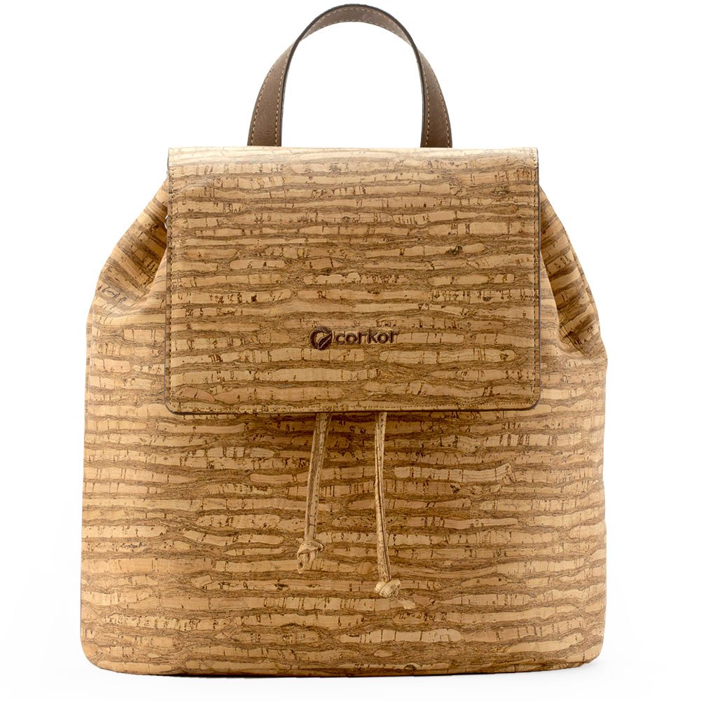 Corkor Bags zaino sughero marrone vegan tracolla
