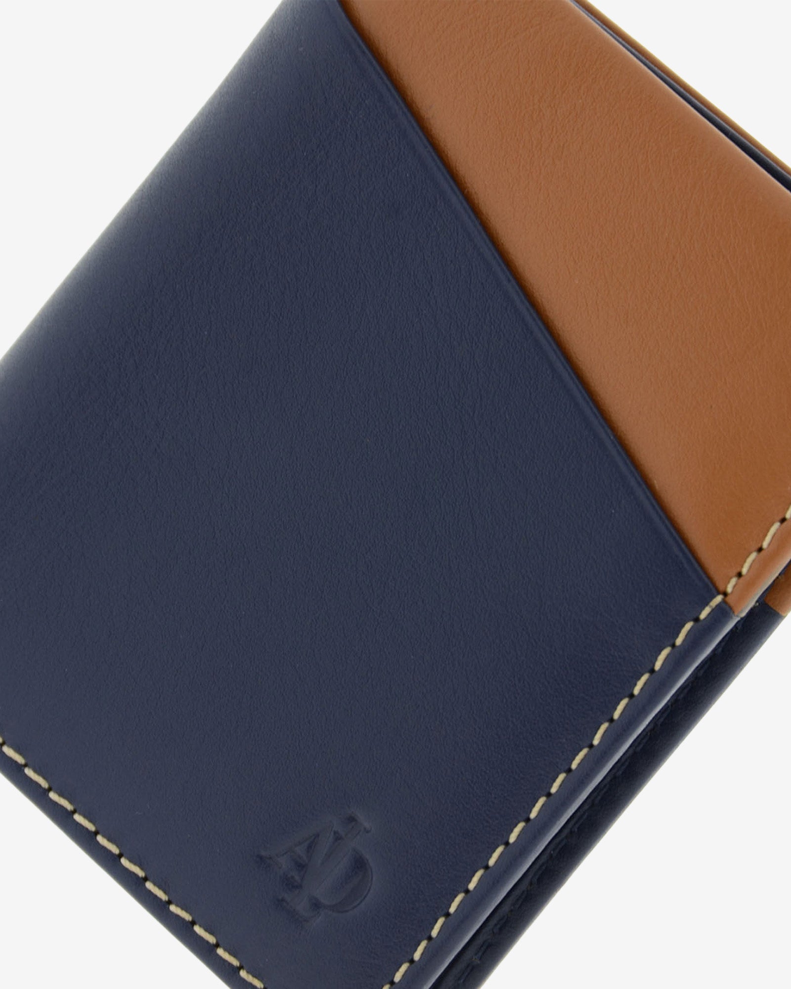 Adapell Elysian 1609 portafoglio uomo pelle blu marino RFID