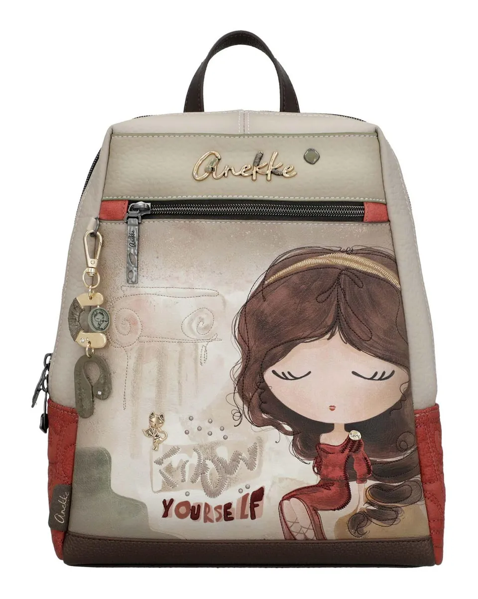 Anekke Muse Zaino Classico stampa Grecia