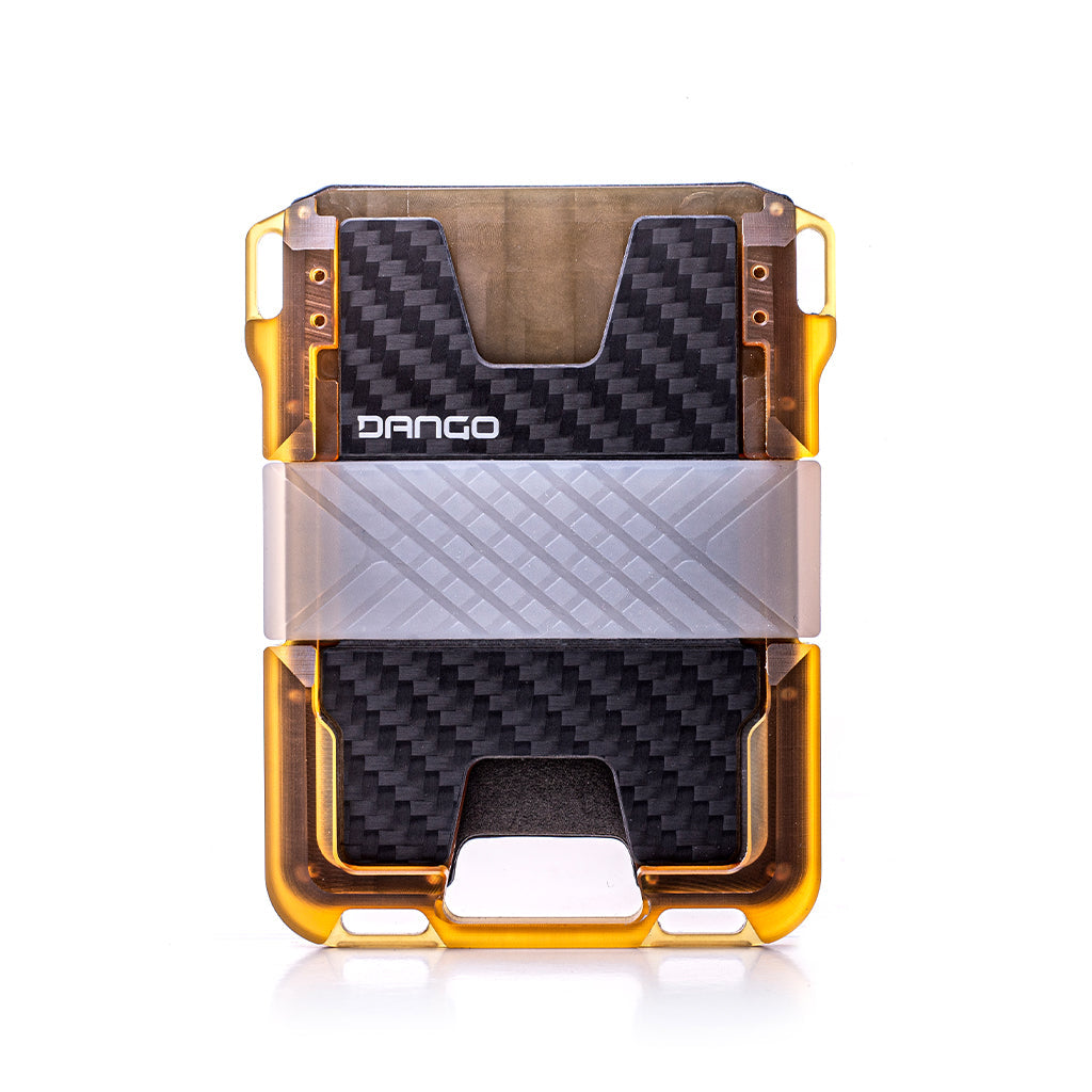 Dango M1 ULTEM portafoglio slim 8 carte RFID carbonio