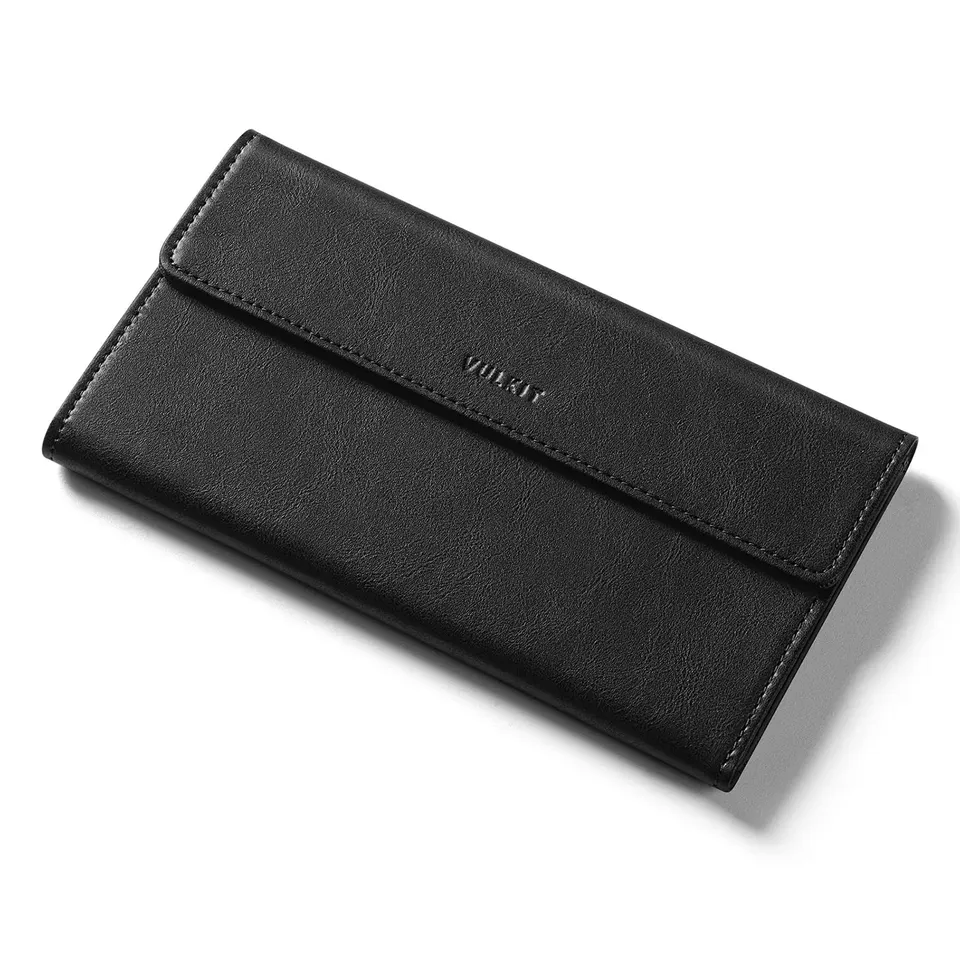 VULKIT Card Holders VW142 bustina nero chiusura magnetica