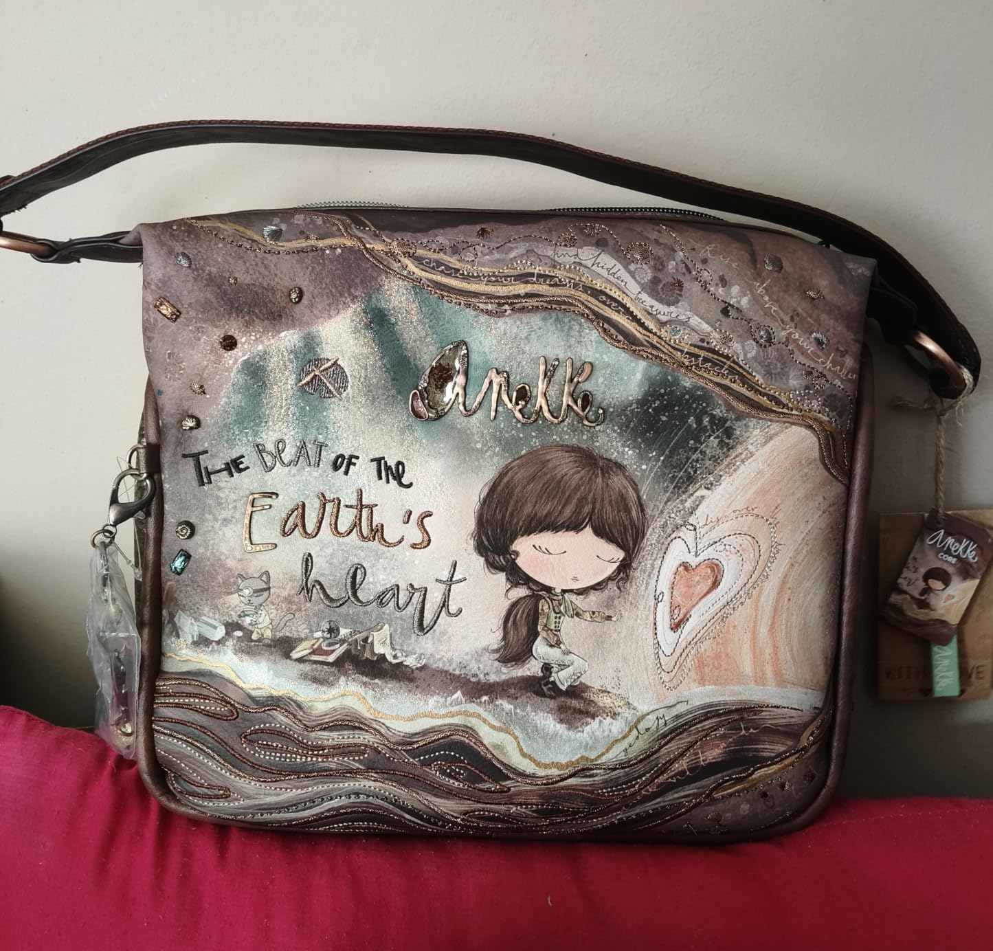 Anekke Core Borsa a Tracolla Media Donna