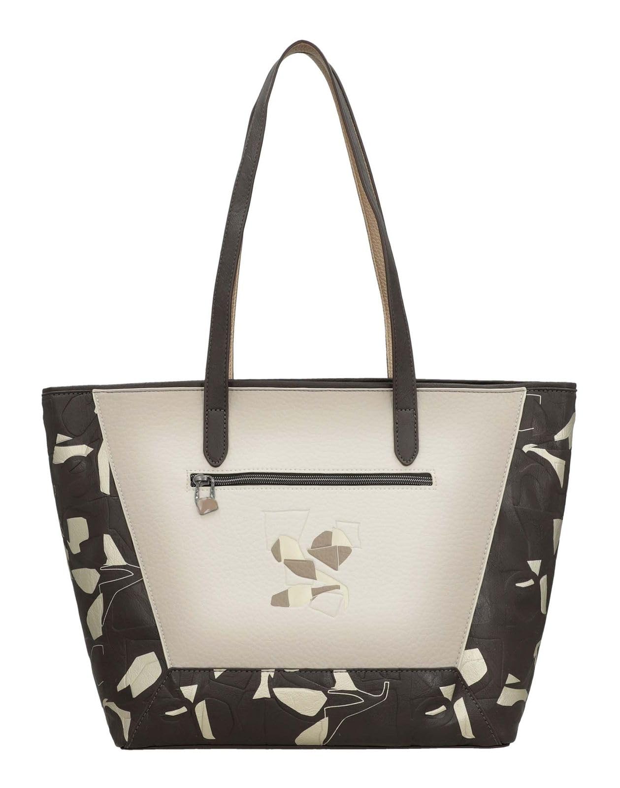 Anekke Bloom Tote stampa floreale shopper capiente