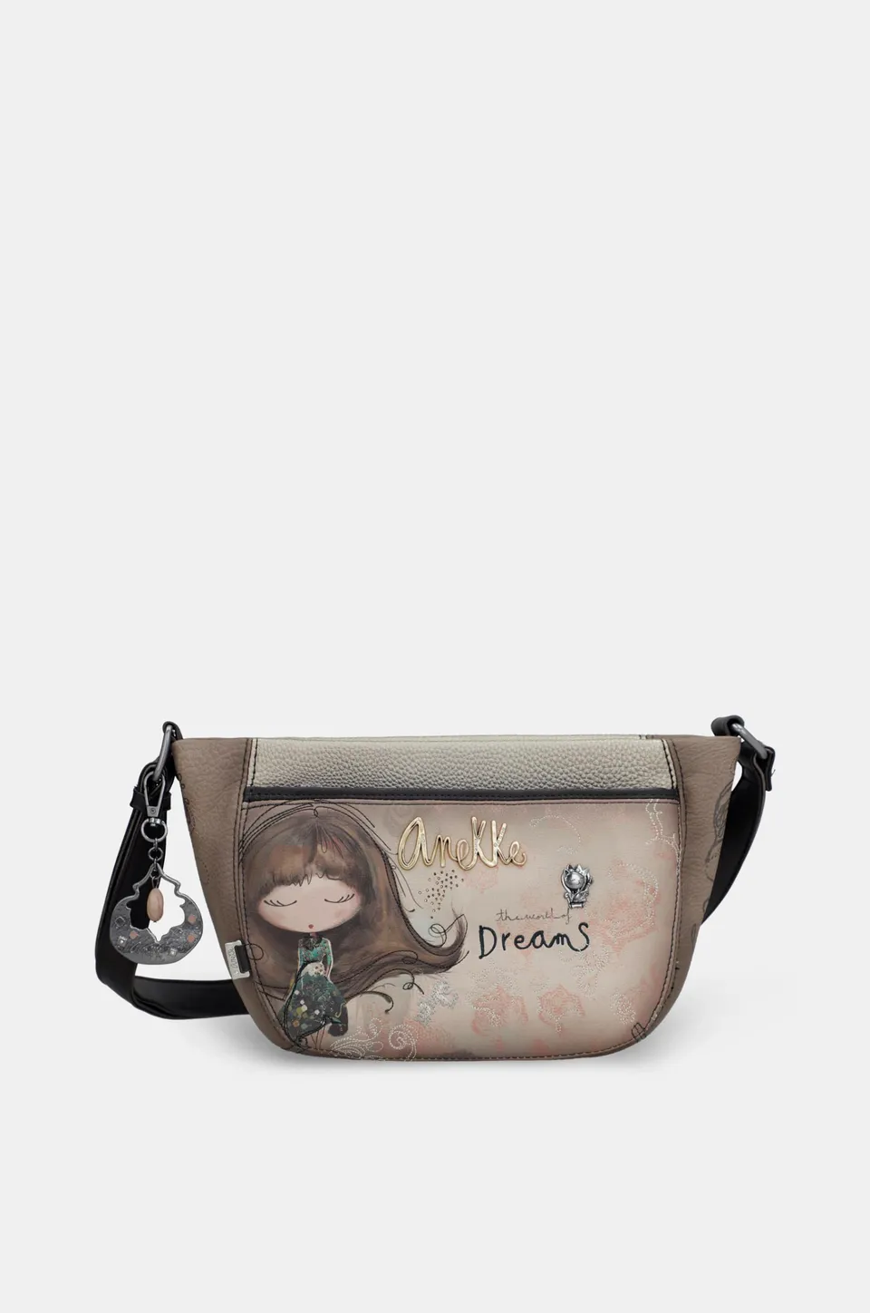 Anekke Real Tracolla Donna 27x18x9 cm con Cerniera