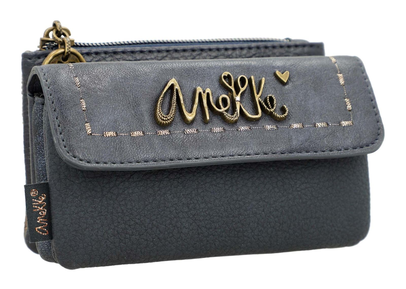 Anekke Boutique Portamonete Patta Portafoglio Donna