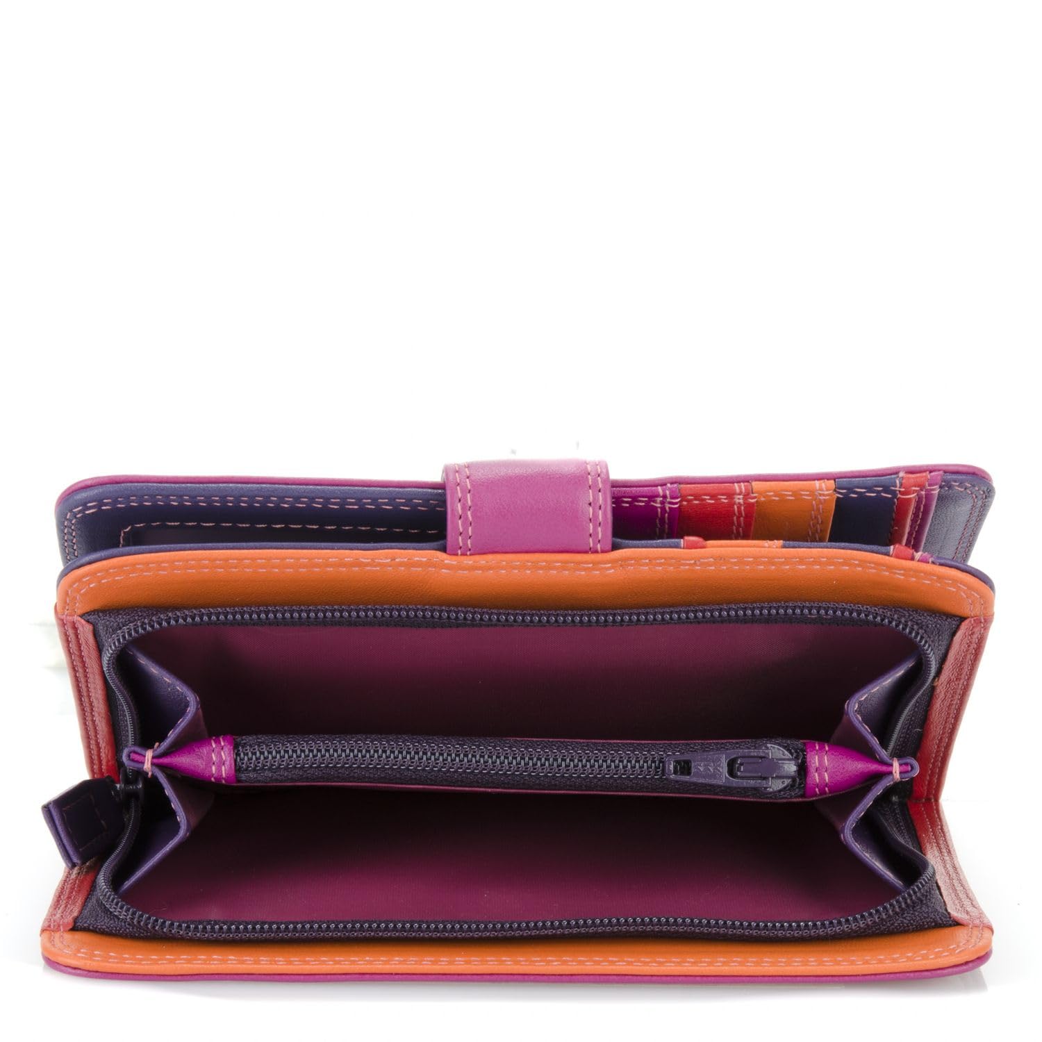 Mywalit Milano 229-75 portafoglio donna pelle sangria multi