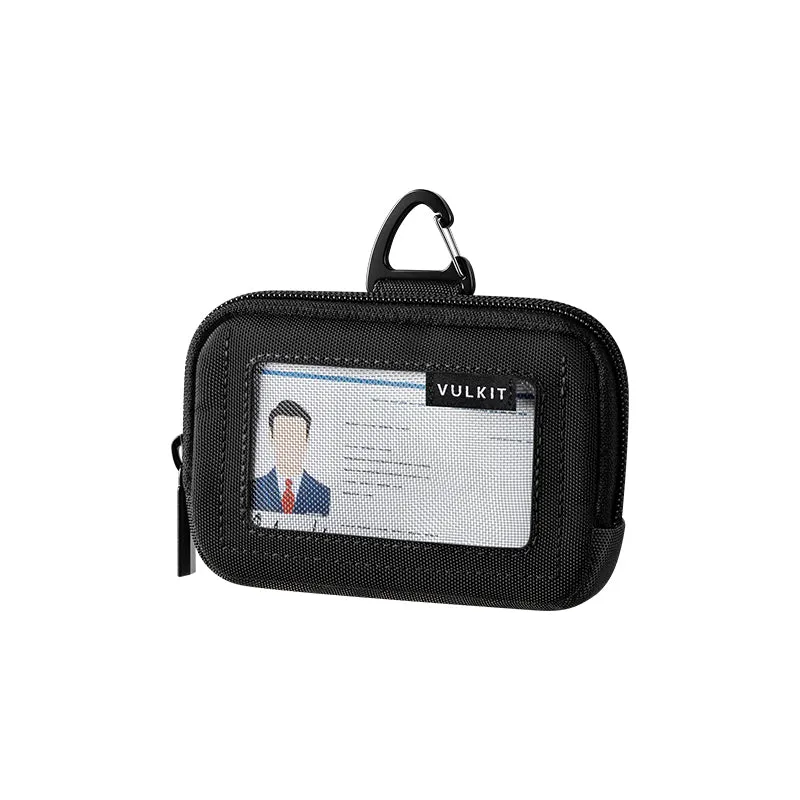 VULKIT Multifunctional VW156 portamonete RFID nero