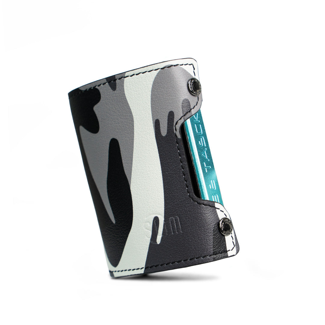 SLim Be Tasck Portafoglio Camouflage Mimetico Pelle