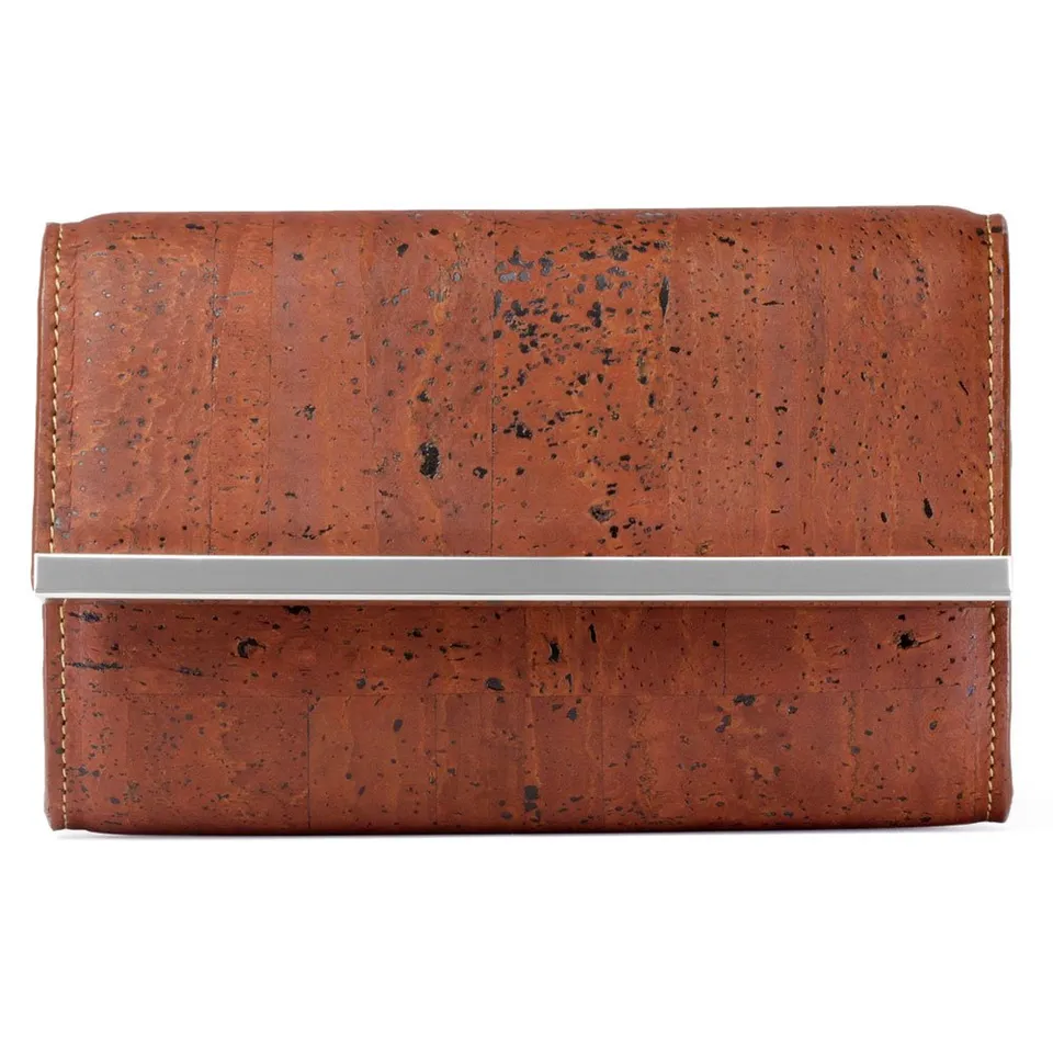 Corkor Bags pochette sughero rossa S sera matrimonio vegana