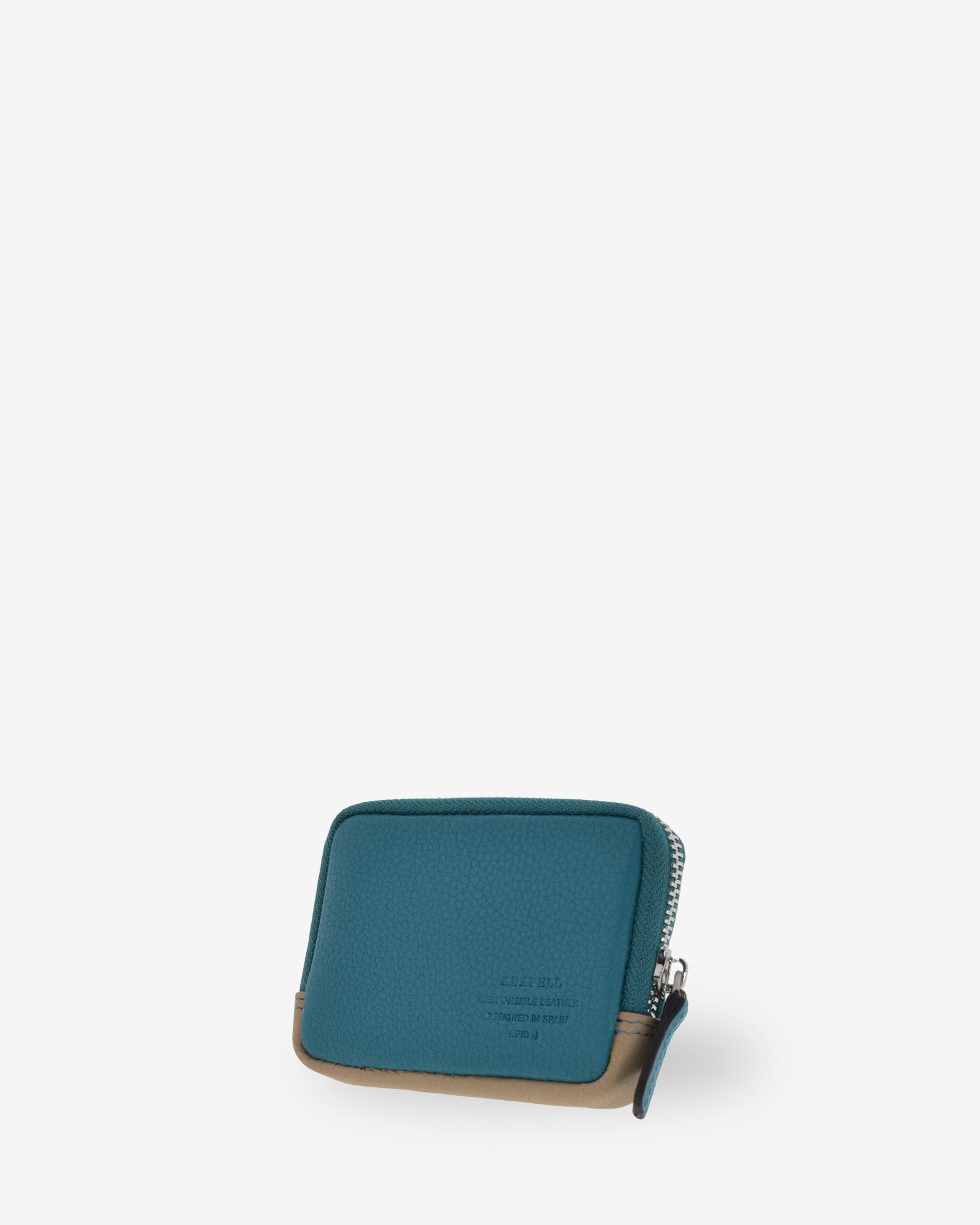 Adapell Atelier portamonete donna zip Caramel pelle RFID
