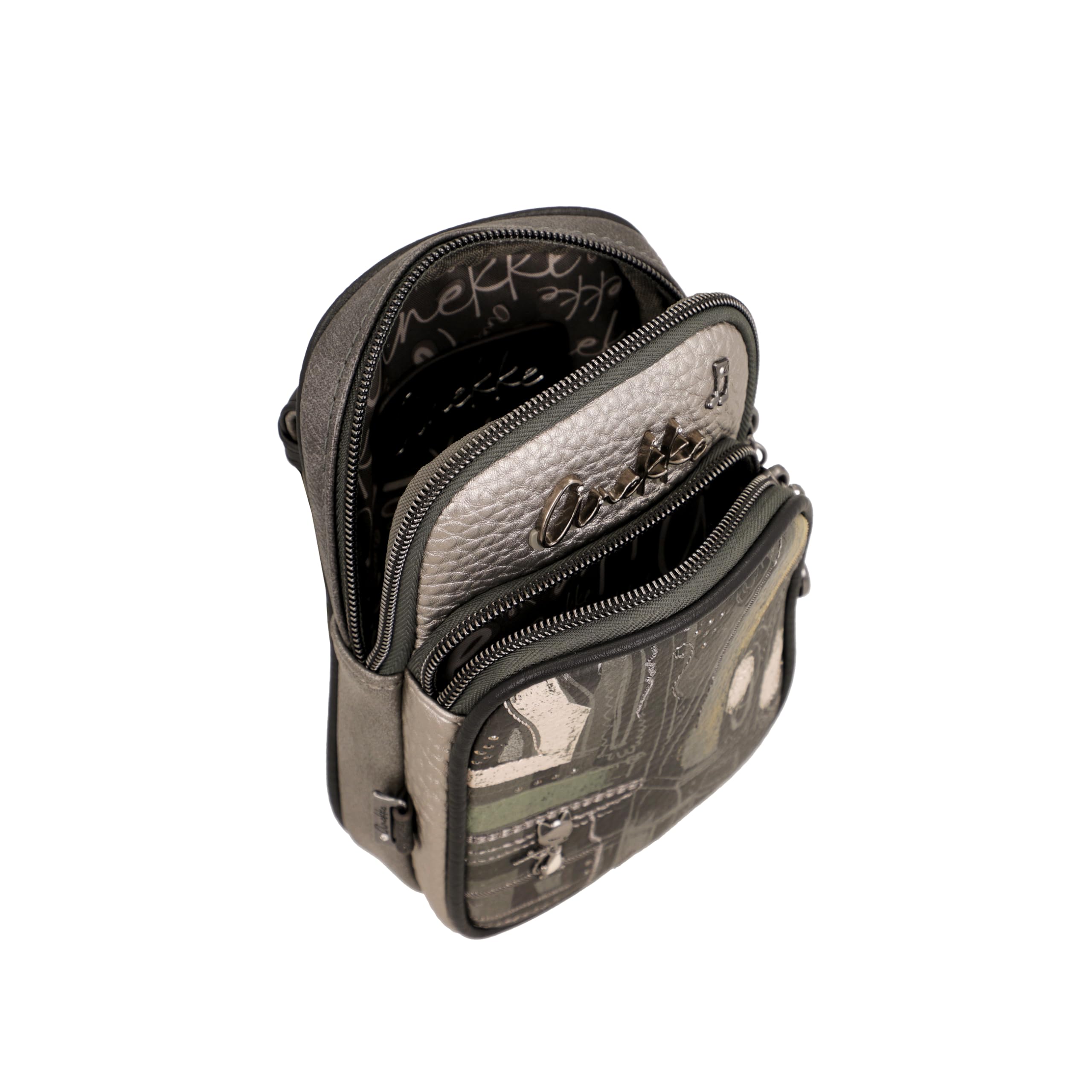 Anekke Melody Mini tracolla regolabile tasche esterne