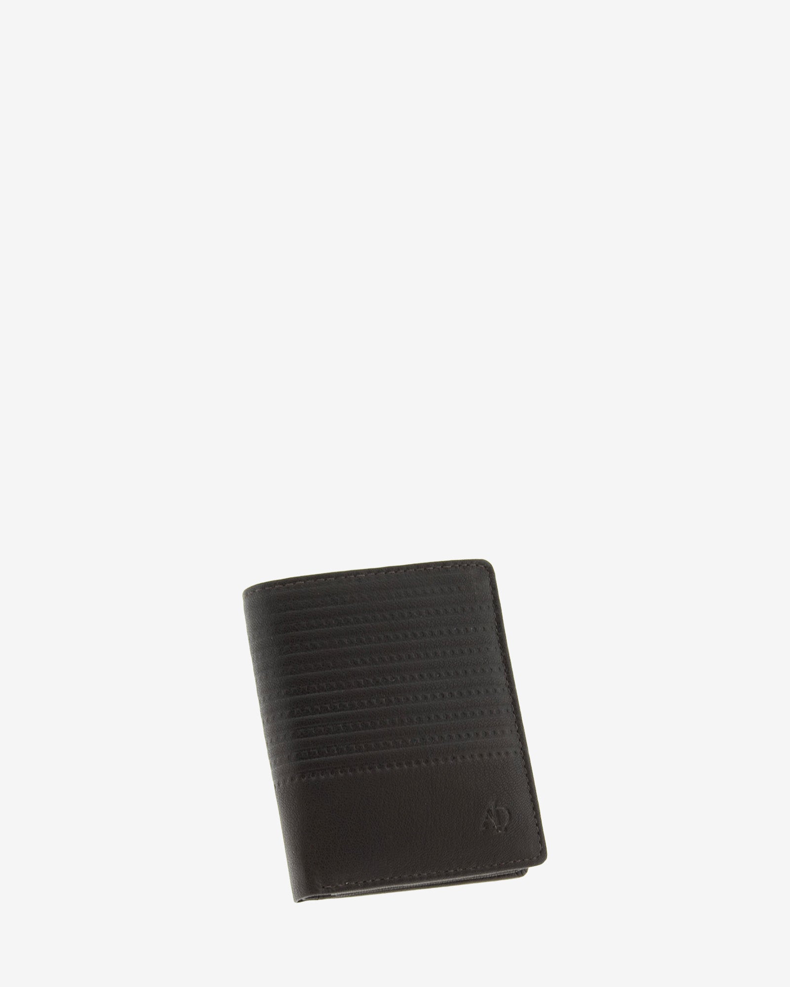 Adapell Race 1651 portafoglio uomo pelle nero RFID verticale