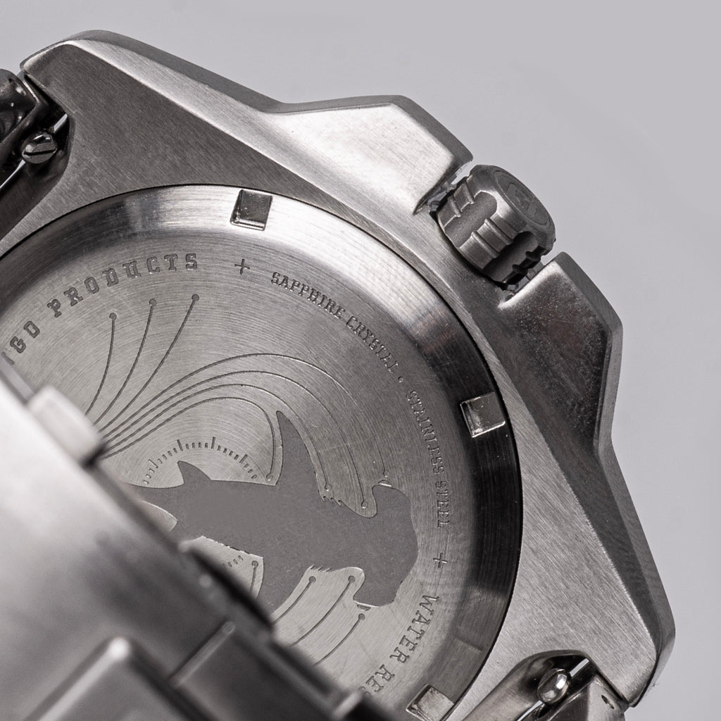 Dango DV-02 orologio subacqueo automatico acciaio nero