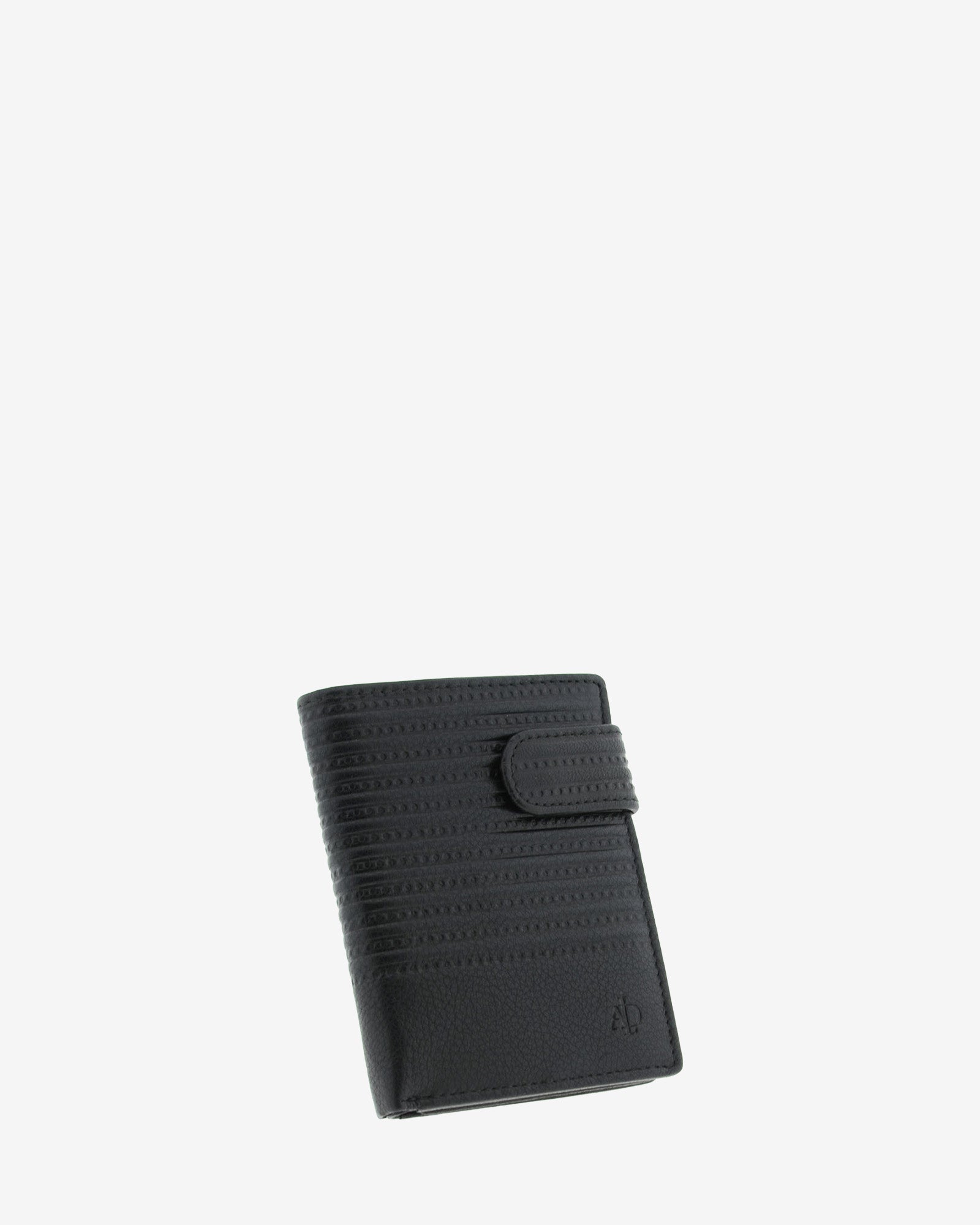 Adapell Race 1650 portafoglio uomo pelle nero slim