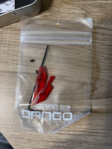 Dango M4 Rail Prongs binari portafoglio arancione polimero