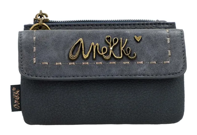 Anekke Boutique Portamonete Patta Portafoglio Donna