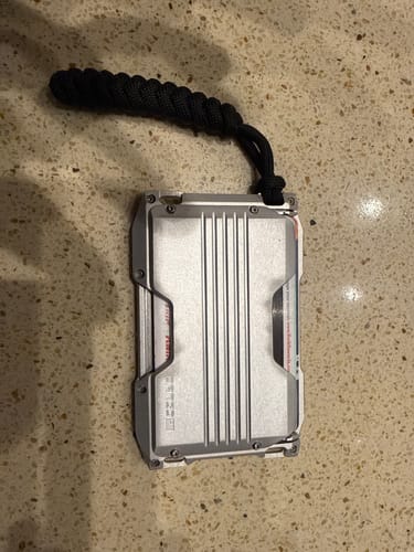 Dango A10 Adapt Portafoglio Alluminio Argento RFID