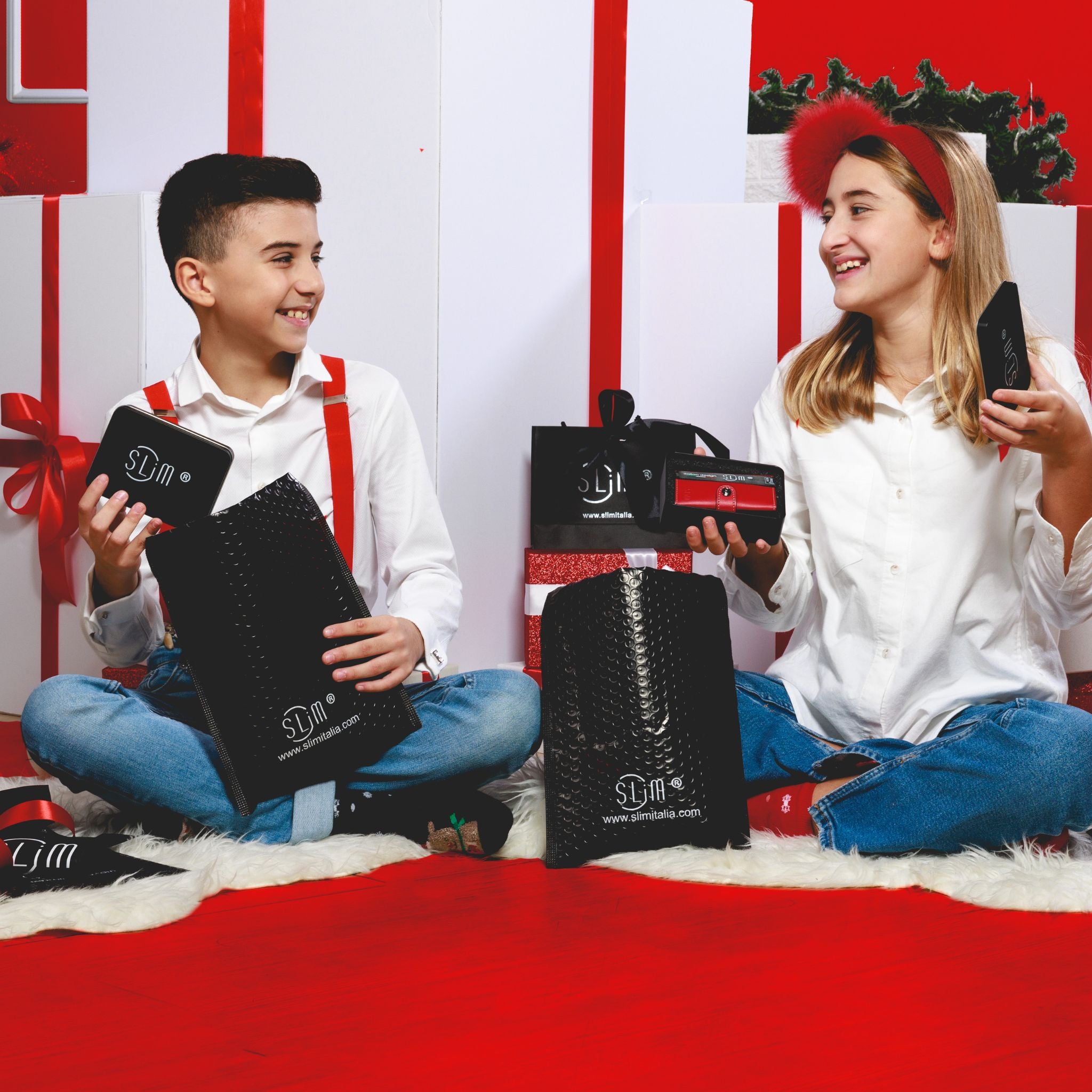 SLim Vera Pelle Buono Regalo 50 Euro Pelletteria