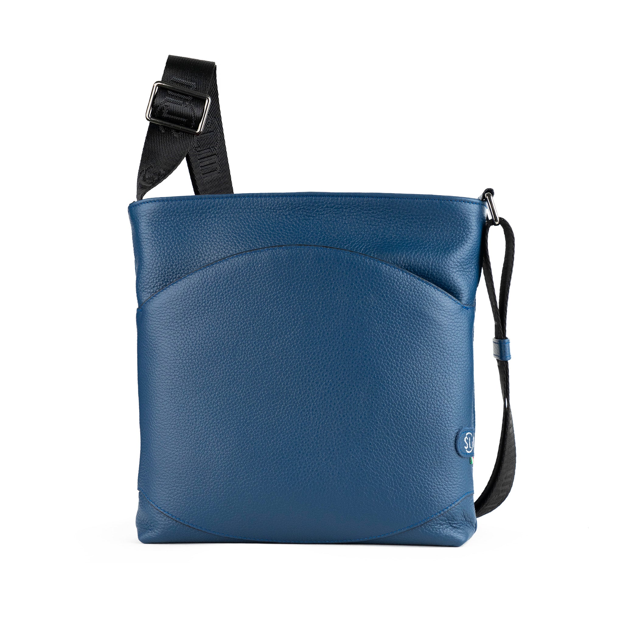 SLim Bag SLim Borsa Pelle Bottalata Blu