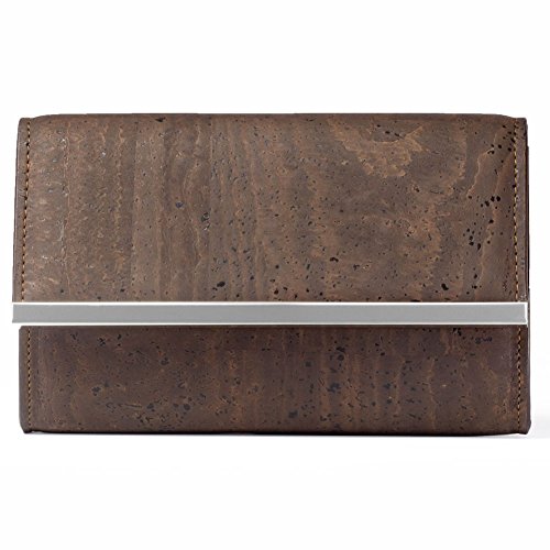 Corkor Bags Pochette in Sughero Marrone S da Sera