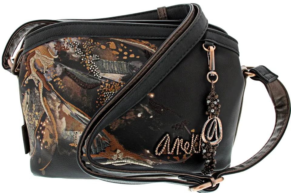 ANEKKE Auralis Wings borsa tracolla 3 scomparti 23x16x11 cm