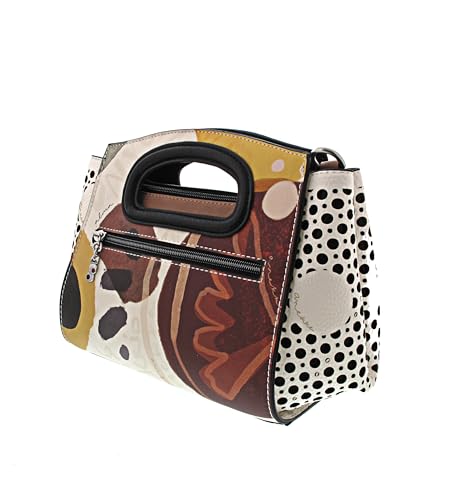 Anekke Borse Alma borsa mano tracolla marrone 31 cm