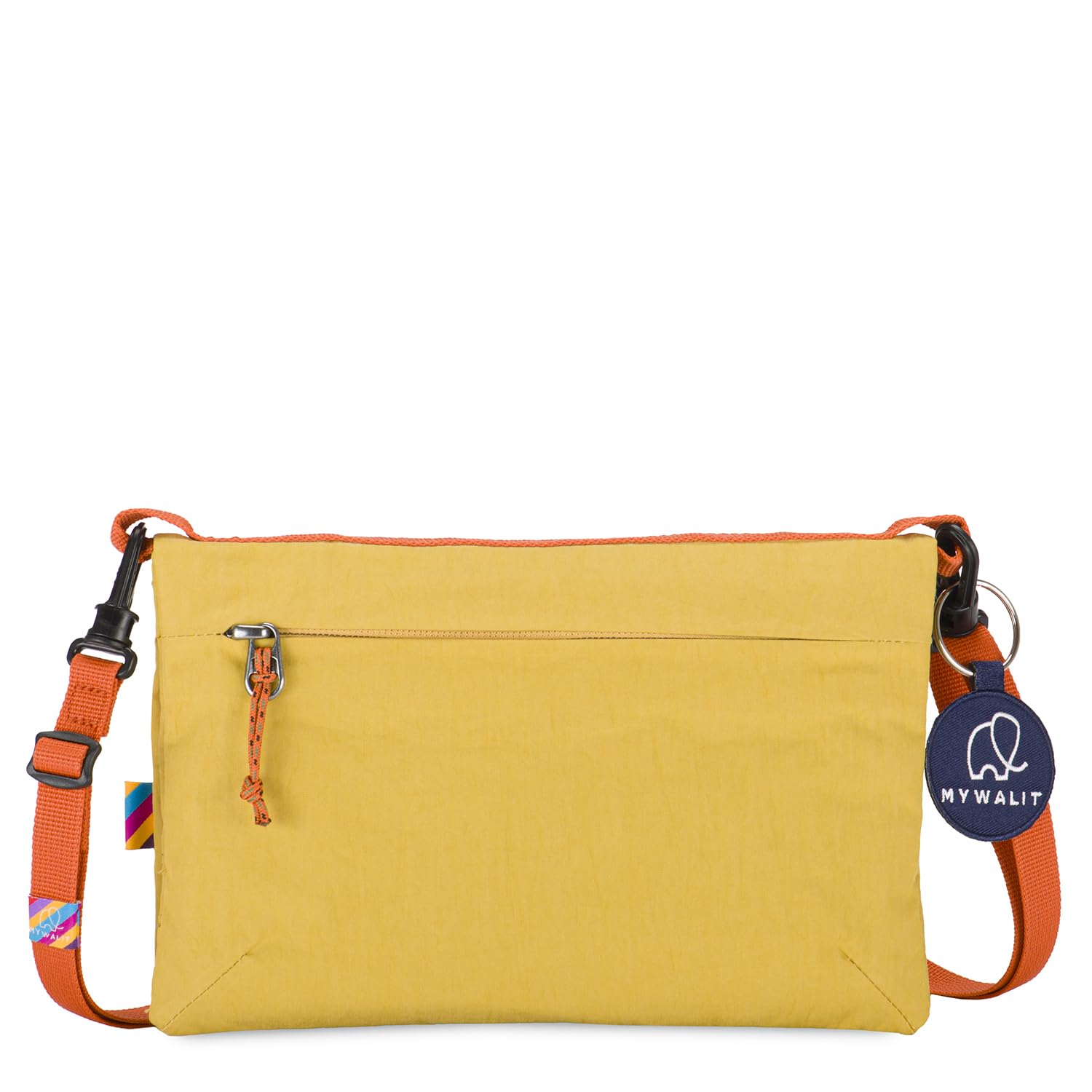 Mywalit Kyoto Small Organiser Borsa a Tracolla Navy Pelle