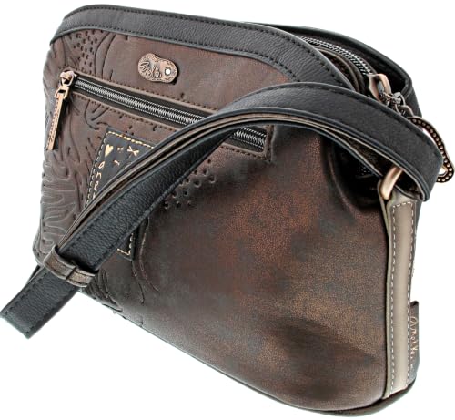 ANEKKE Auralis Wings borsa tracolla 3 scomparti 23x16x11 cm