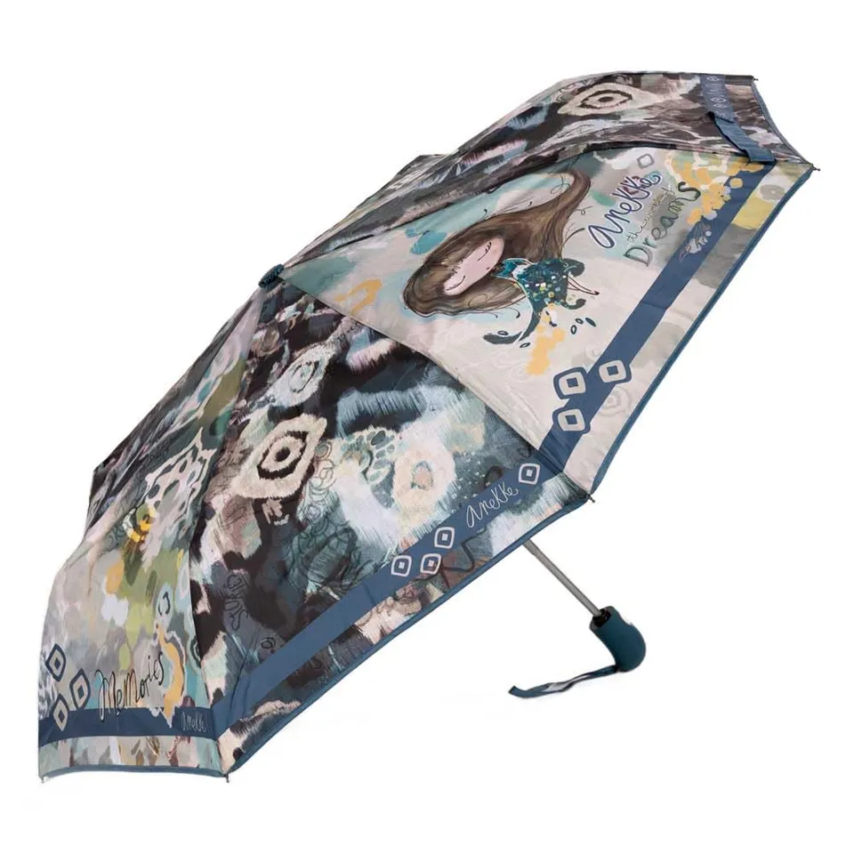 Anekke Real Ombrello Pieghevole Automatico Multicolore