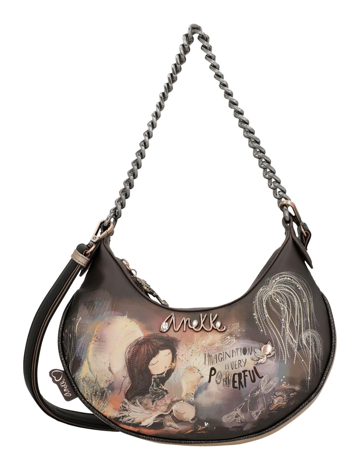 ANEKKE Dreamverse borsa tracolla catena 28x20x7 cm 425 g