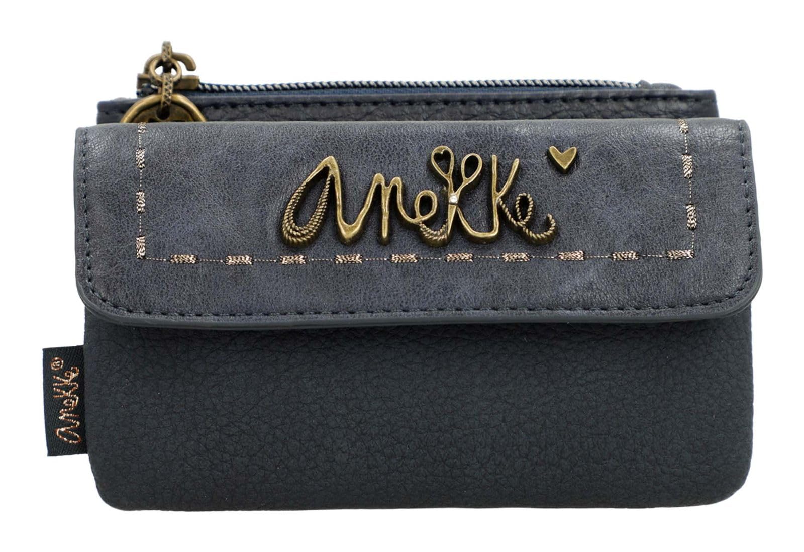Anekke Boutique Portamonete Patta Portafoglio Donna