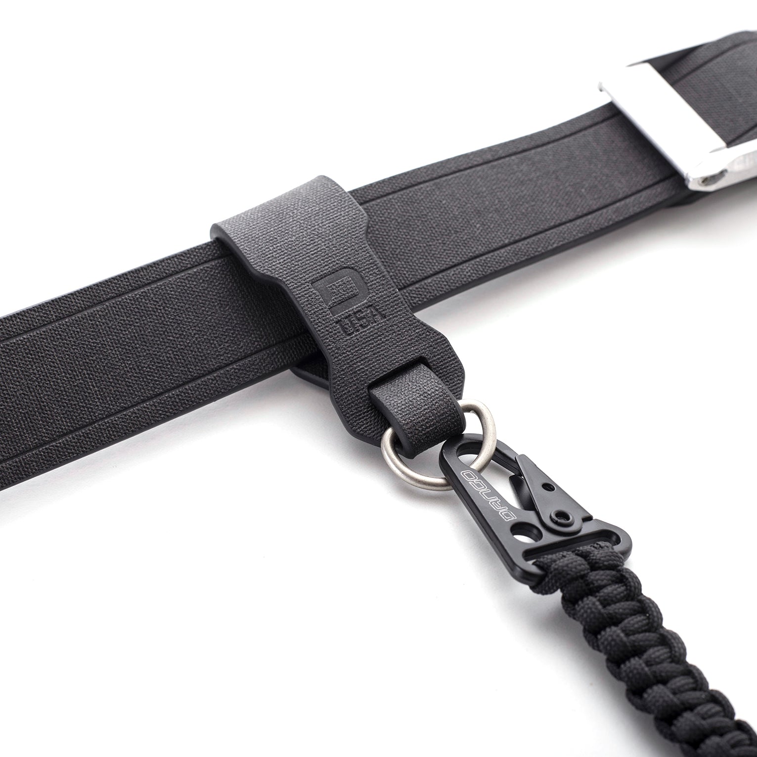 Dango Belt cintura uomo M Whiskey Brown pelle + portachiavi