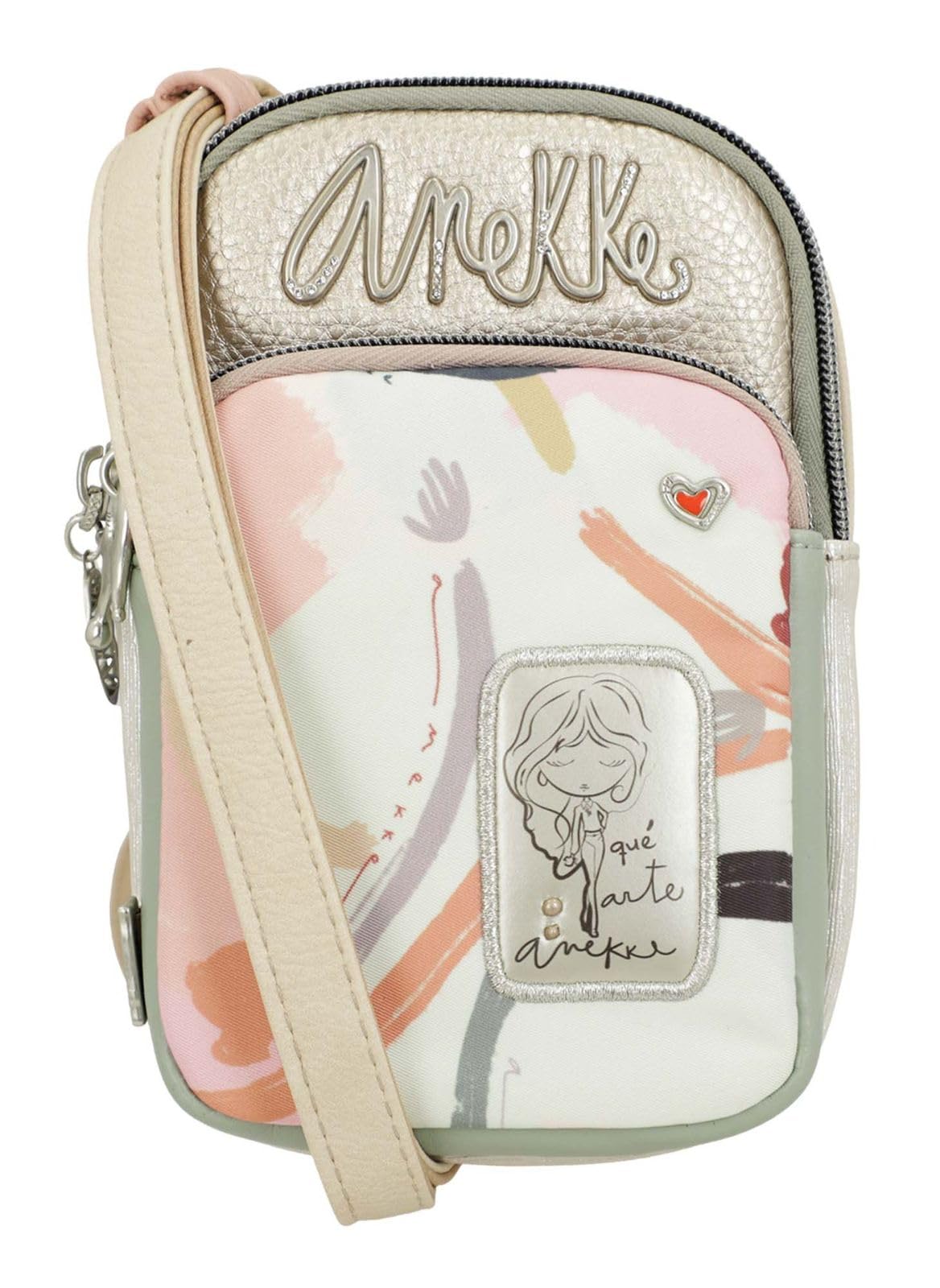 Anekke Original Bandolera Mini tracolla con tasca