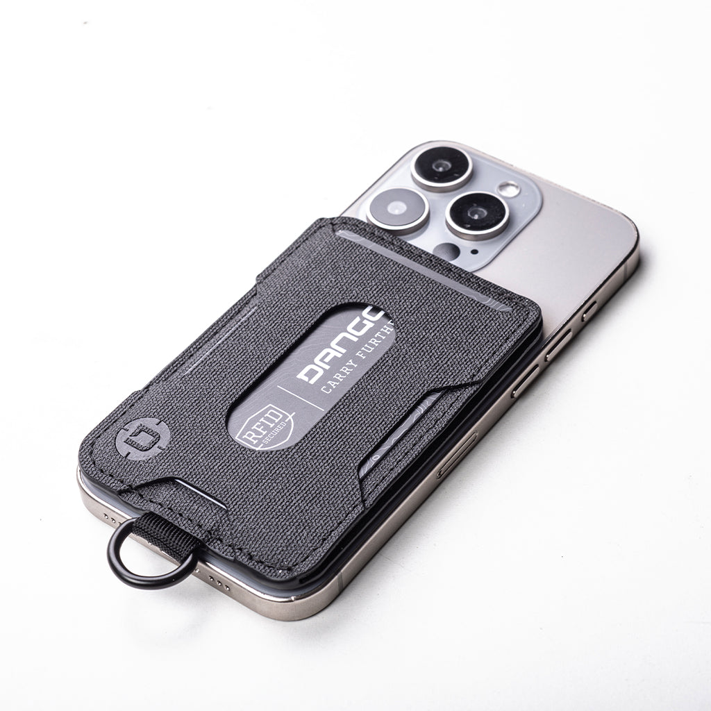 Dango S1 Stealth portafoglio MagSafe nero 7 carte DTEX